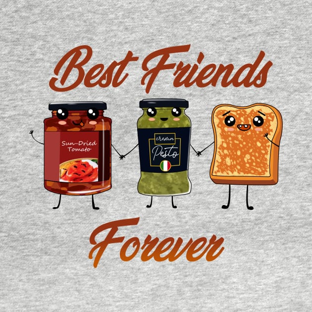 Best Friends Forever - Foodlover by Polomaker